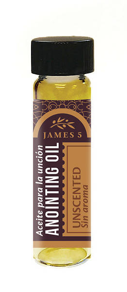 James 5 Unscented Anointing Oil 1/4 oz.