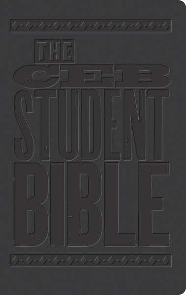The CEB Student Bible Black Decotone