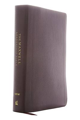 Niv, Maxwell Leadership Bible, 3rd Edition, Leathersoft, Black, Comfort Print