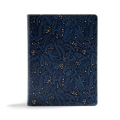 Picture of CSB Study Bible, Navy Leathertouch