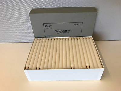 Stearic Altar Candles Cathedral 7 x 17/32 Pack of 100