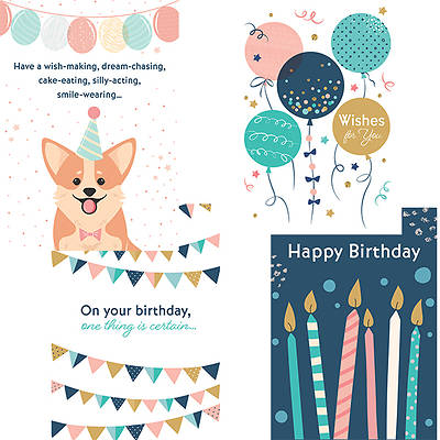 Make a Wish Birthday Cards - Box of 12