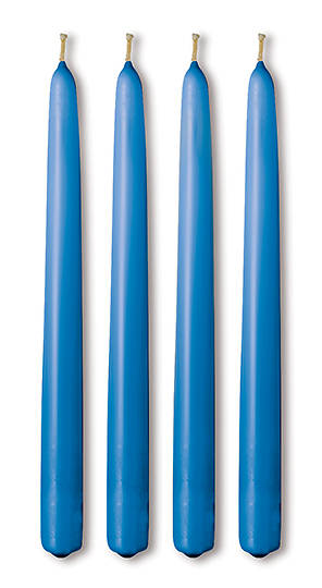 Advent Refill (4 Blue) 15" X 7/8" Candle
