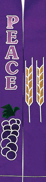 Picture of Celebration 4500 Series Purple Stole - 110"