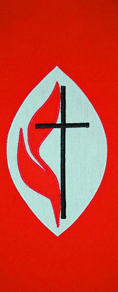 Picture of Red Cross and Flame Stole