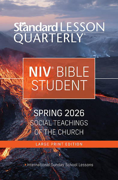 Standard Lesson Quarterly NIV Adult Student Book Large Print Spring