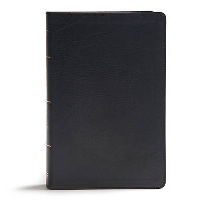 KJV Giant Print Reference Bible, Black Leathertouch