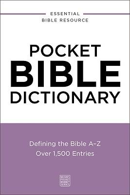 Pocket Bible Dictionary
