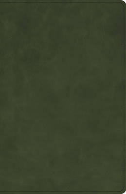 KJV Personal Size Bible, Holman Handcrafted Collection, Zipper Closure, Marbled Olive Premium Calfskin