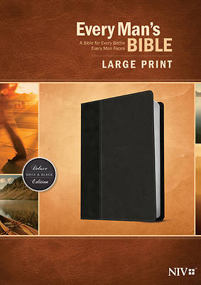Picture of Every Man's Bible NIV, Large Print, Tutone