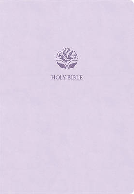 KJV Large Print Compact Reference Bible, Lavender Leathertouch