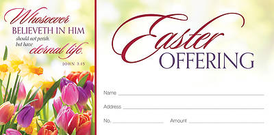 Whosoever Believeth in Him Offering Envelope