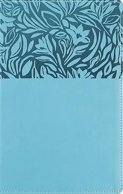 Nasb, Personal Size Reference Bible, Large Print, Paragraph Style, Leathersoft, Teal, Red Letter, 1995 Text, Comfort Print