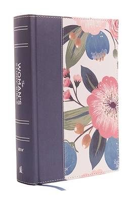 NIV The Woman's Study Bible, Cloth Over Board, Blue Floral, Full-Color