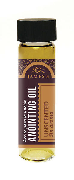 James 5 Unscented Anointing Oil - 1/2 oz.