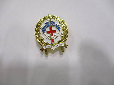 Sunday School Attendance United Methodist One Year Pin