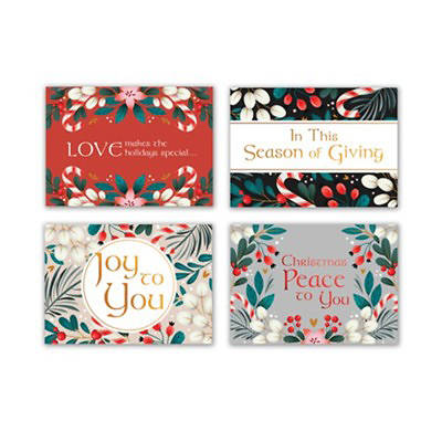 Picture of Candy Cane Christmas Assorted Christmas Boxed Cards