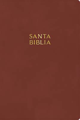 Picture of Rvr 1960 Biblia Letra Gigante Cafe Madera Simil Piel
