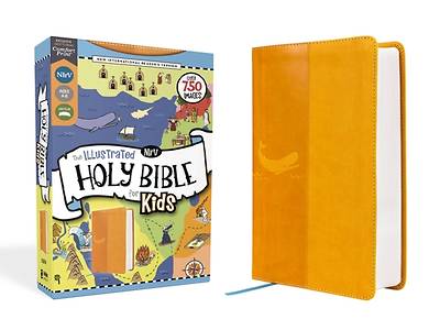 Nirv, the Illustrated Holy Bible for Kids, Leathersoft, Yellow, Full Color, Comfort Print