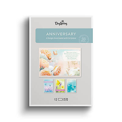 Picture of Anniversary Butterflies Boxed Cards - Box of 12