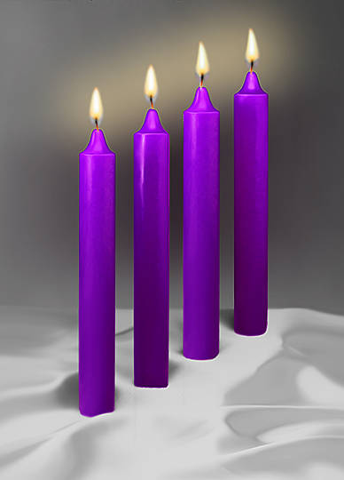 Advent Candles 17"  X 1 1/2"