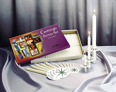 Emkay Candlelight Service Set - 250 Congregational Candles