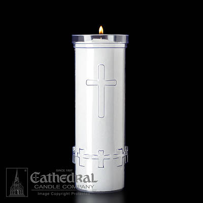 Cathedral Divine Presence 7-Day Plastic Sanctuary Light