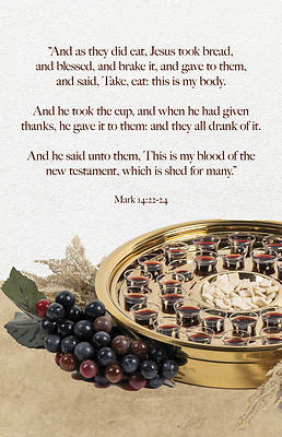 Picture of Which Is Shed Communion Bulletin Pack of 100