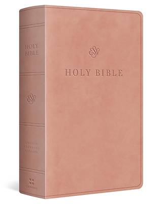ESV Large Print Personal Size Bible (Trutone, Blush Rose)