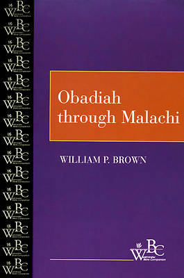 Westminster Bible Companion - Obadiah Through Malachi