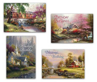 Birthday - Thomas Kinkade Boxed Cards - Box of 12