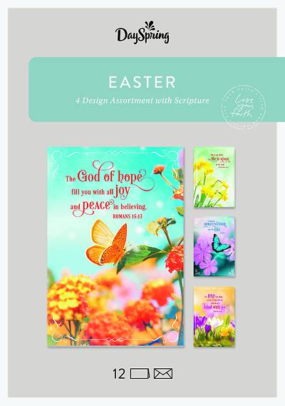 Easter Springtime Boxed Cards - Box of 12