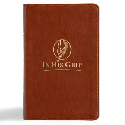 Picture of CSB in His Grip Golfer's Bible, Brown Leathertouch