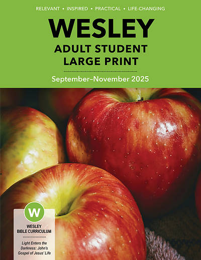 Picture of Wesley Adult Student Large Print Fall 2025