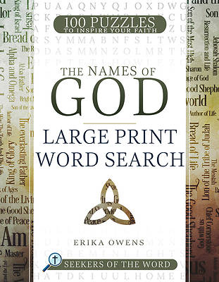 Names of God Large Print Word Search
