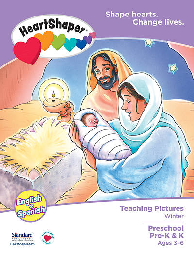 HeartShaper Preschool-PreK-K Teaching Pictures Winter