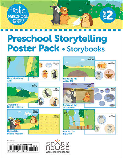 Frolic Preschool  Storybooks  Year 2  Ages 3-5  Storytelling Posters