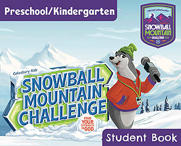 VBS 2026 Snowball Mountain Challenge Preschool/Kindergarten Student Book (Pkg of 6)