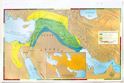 Picture of Abingdon Bible Land Map--The Prophets and the Exile