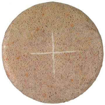 Picture of Communion Wafers 1 1/ 8" Whole Wheat (Box of 1000)