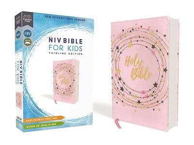 NIV Bible for Kids, Flexcover, Pink/Gold, Red Letter Edition, Comfort Print