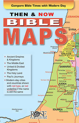 Then & Now Bible Maps - eBook [ePub]