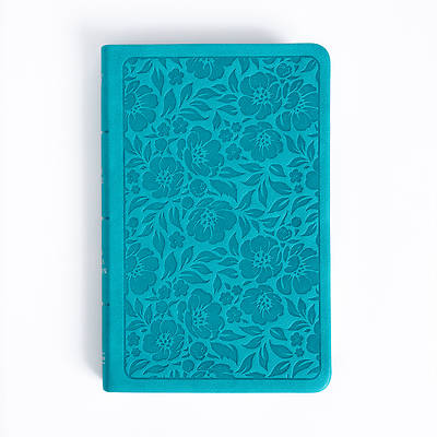 KJV Personal Size Bible, Teal Leathertouch
