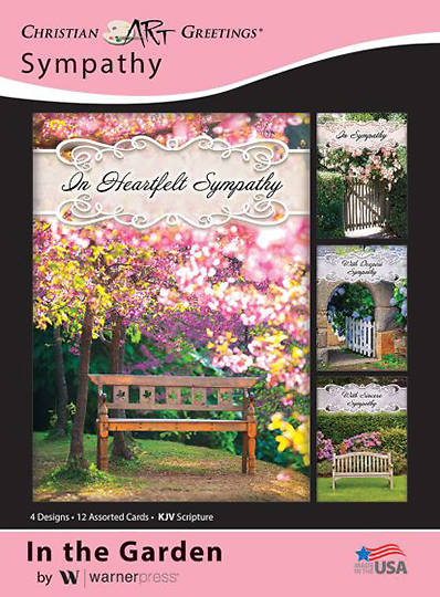 In the Garden Sympathy Box Cards (Box of 12)