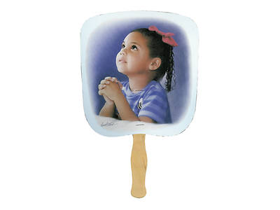 Child Praying Hand Fan - Pack of 50