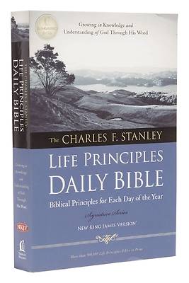 Picture of The Charles F. Stanley Life Principles Daily Bible, NKJV