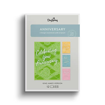 Anniversary KJV Boxed Cards - Box of 12