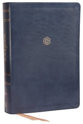 Niv, the Woman's Study Bible, Leathersoft, Blue, Full-Color