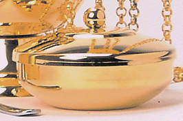 Koleys K1001-A 24k Gold Plated Ash Holder Pyx