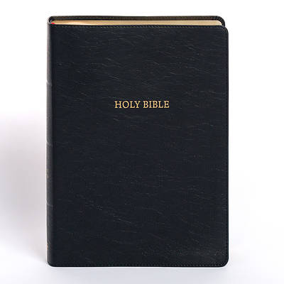 Picture of NASB Super Giant Print Reference Bible, Black Leathertouch